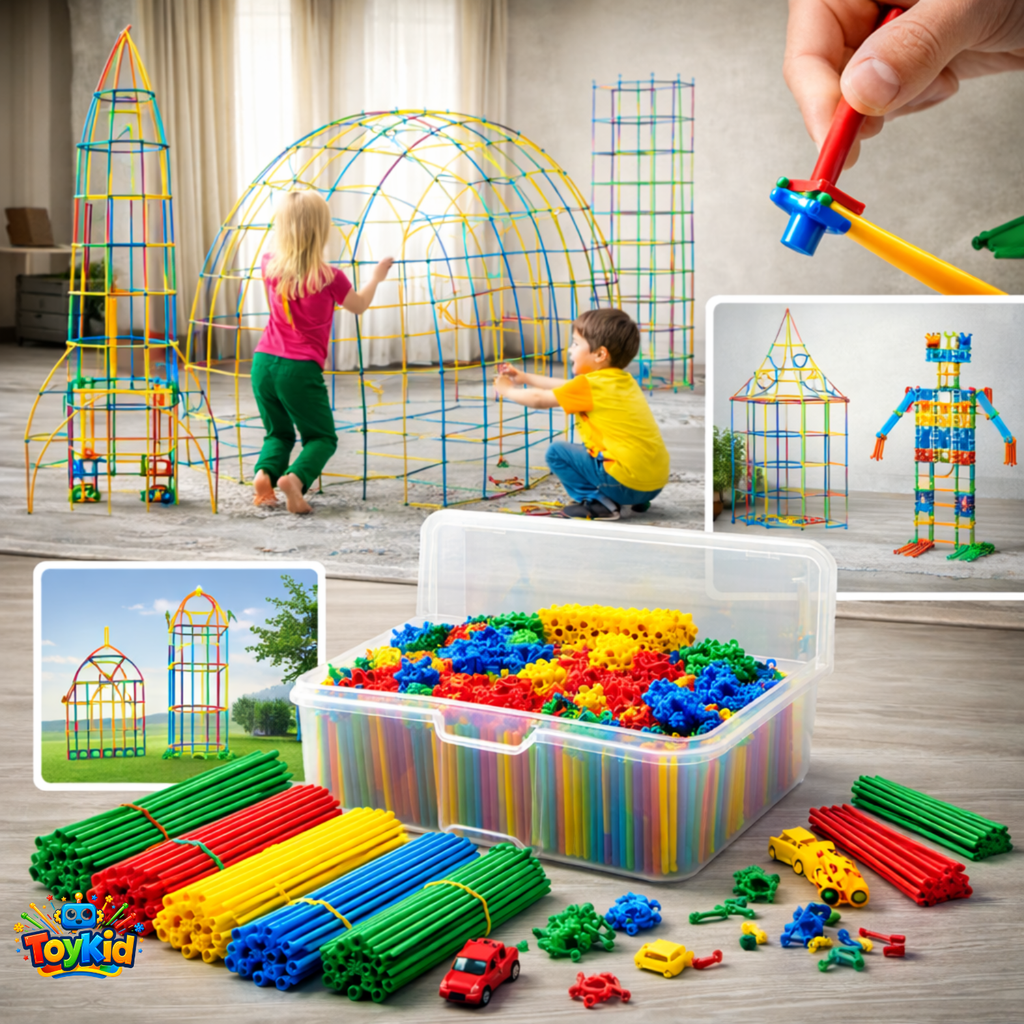 ToyKid Mega Yapı Bambu Çubuk Seti