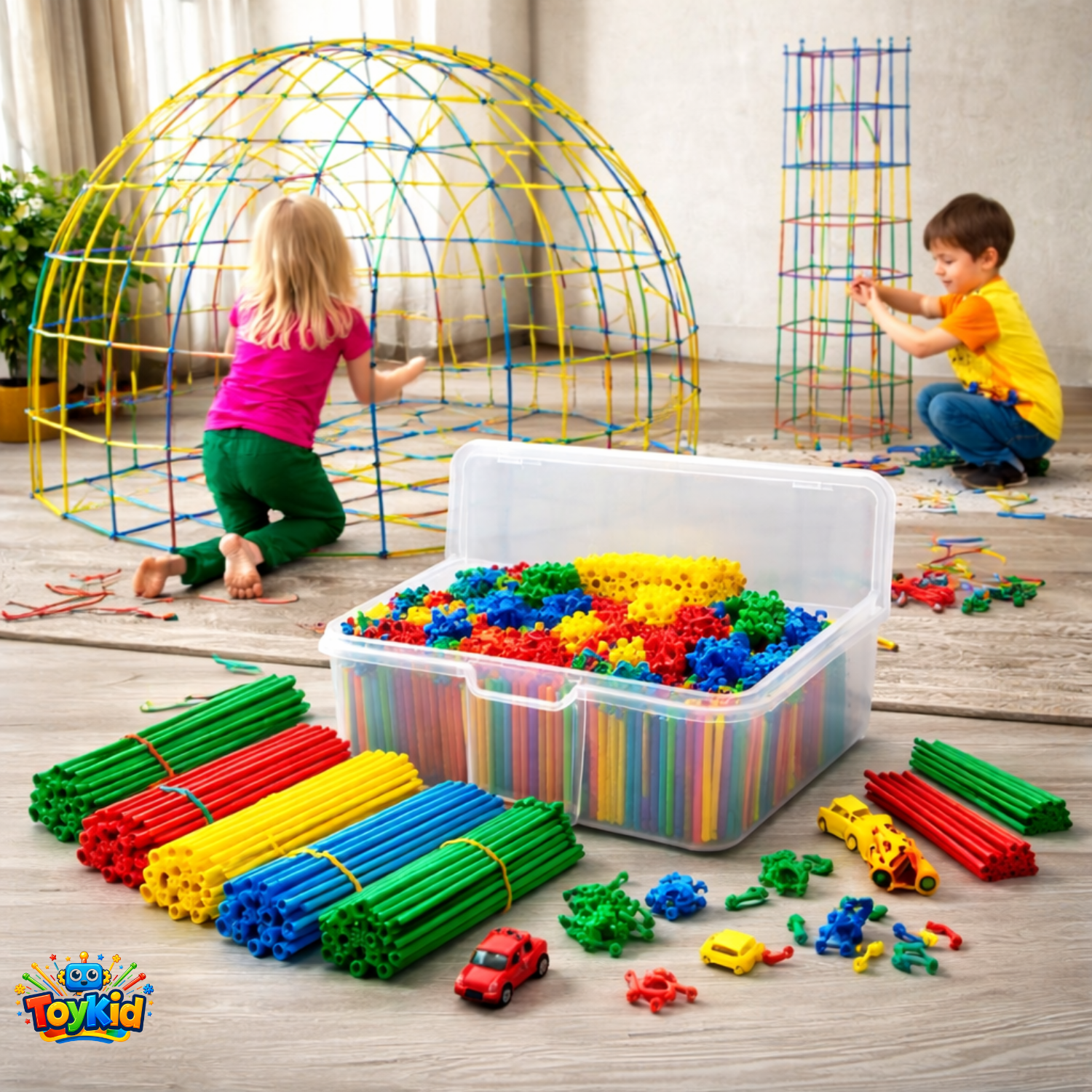 ToyKid Mega Yapı Bambu Çubuk Seti