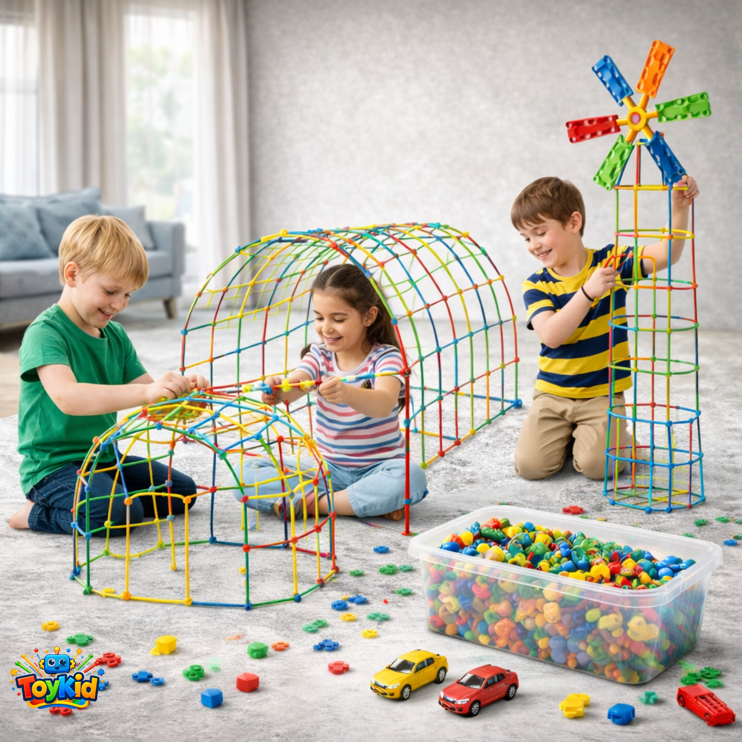 ToyKid Mega Yapı Bambu Çubuk Seti