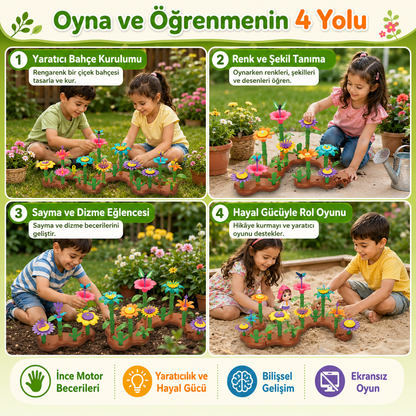 Çiçek Bahçesi Yapım Oyuncağı